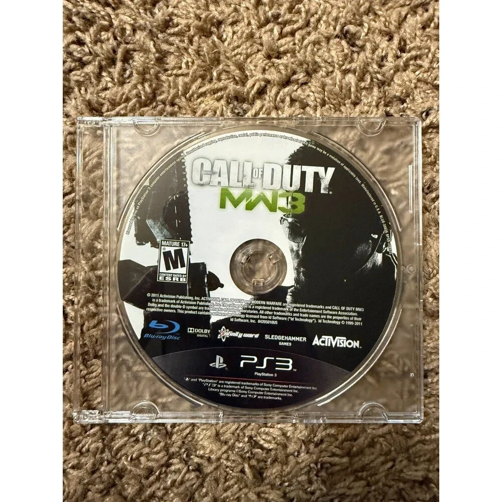 Call of Duty: Modern Warfare 3 (Sony Playstation 3, 2011) PS3 - Disc Only